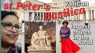 St.Petar's Basilica at the Vatican#video