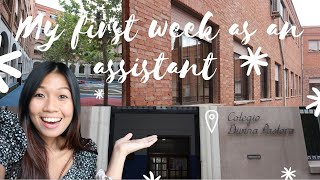 My 1st week as a language assistant | What are the changes at school?