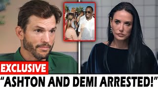 Diddy's Pool Party TURNS DEADLY For Ashton Kutcher And Demi Moore?