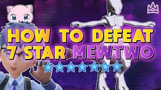 How to WIN SEVEN ✨ MEWTWO Tera Event RAID in Pokemon Scarlet and Violet [Stream Highlight]