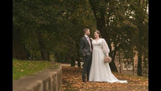 Abigail and Ryan's wedding at the Buxton Crescent hotel