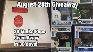 August Funko Pop Giveaway: Day 28 Winner Drawn + New Giveaway & More