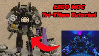 How To Make Tri-Titan 1.0 In LEGO | Skibidi Wars 65