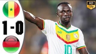 Senegal Brilla en un Terreno Difícil: 1-0 Sobre Malaui