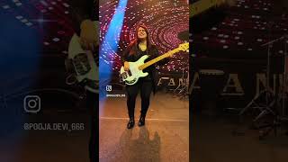 Leslee Lewis Live at Goa 😊#bass #musicman #musician #livemusic #bassguitar #femalebassist