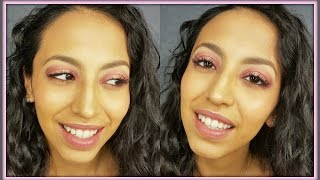 Look Romántico Glam; Rosados cálidos y piel perfecta!| David Jean