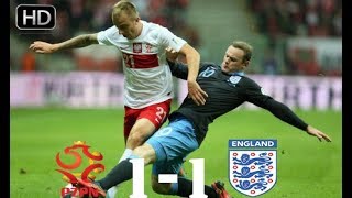 Poland vs England 1-1 Goal & Full Highlights World Cup 2014 qualifier