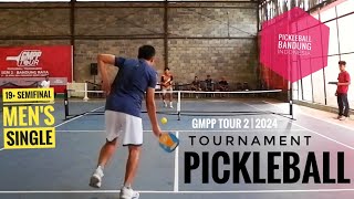 SEMIFINAL MEN'S SINGLE 19+ | Bardan vs Arif | GMPP Tour 2 Pickleball Tournament Bandung