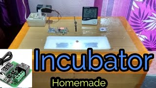 Homemade egg hatching Incubator || How to make Incubator || SG Rangpur