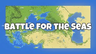 Timelapse of the Black and Caspian Seas - Worldbox Timelapse