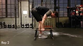 L-Sit to Bent Arm Stand, 4 Reps Feb 15/19