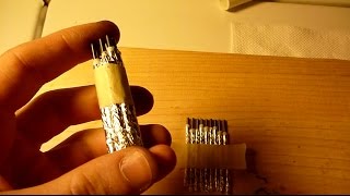 How to Make Graphite, Aluminum Foil and Alum battery