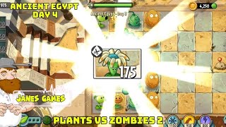 ANCIENT EGYPT (DAY 4) | PVZ 2 | PLANTS VS ZOMBIES 2 | JANES GAMES