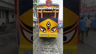 KOLKATA'S FIRST PUJO TRAM