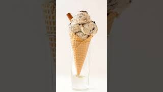 Stracciatella Ice Cream 🩶🍦🩶🍦🩶🍦🩶  |#stracciatella #icecream #4scoops #wafflecone #cookies|  The DRVL