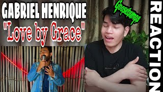 Gabriel Henrique - " Love By Grace" (Lara Fabian) | FILIPINO REACTION