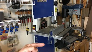 New Rikon Bandsaw Fence Fix