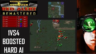 /Command & Conquer Red Alert Remastered/ (Skirmish) 1VS4 BOOSTED HARD AI  I Erzgarten (Max 5.) I