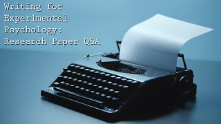 Writing 21 - Research Paper Q&A