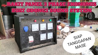 RIVIEW PANEL 3 PHASE EKONOMIS UNTUK SOUND SYSTEM #sound #idekreatif #trending