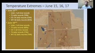 What's up with the weather webinar? A summer of extremes in the Intermountain West