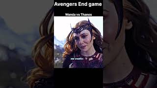 What if Wanda vs Thanos (who is winner)new status