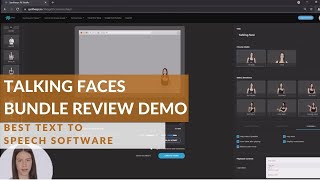 Talking Faces Bundle Review Demo - Best Text To Speech Software