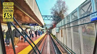 Vancouver Ride 🇨🇦 - Expo Line SkyTrain, Burrard Station to Joyce-Collingwood Station