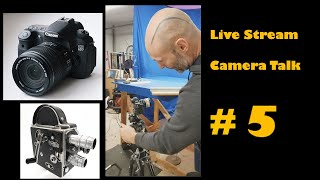 Justin Rasch live # 5  “ CAMERA talk and HANGOUT ”