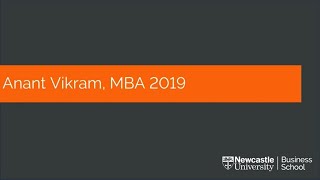 Meet the alumni community - Anant Vikram, MBA 2019