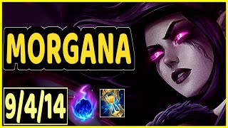 MORGANA VS LEONA - 9/4/14 KDA SUPPORT GAMEPLAY