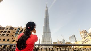 Burj Khalifa view - Dubai skyline - World's tallest building