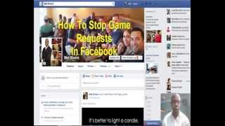 How To Stop Game Requests In Facebook