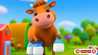 Moo Moo Cow Song : Nursery Rhymes & Kids Fun Songs!