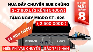 BỎ TÚI ngay MICRO Trị Giá 2,5 Triệu Khi Mua CỤC ĐẨY S-2180XL | Siêu Khuyến Mãi Tháng 8 Cực HOT