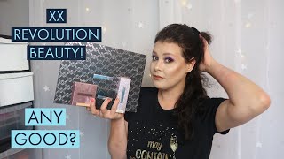 First Impressions NEW Revolution Beauty XX Makeup! XXtravaganza Palette ! REVIEW