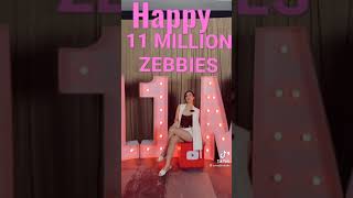 Zeinab Harake 11 Million Celebration #11millionZebbies