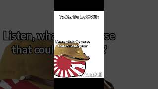 If Twitter Exist During WWII.. #countryball #countryballs