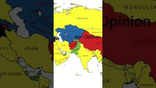 my Opinion on Asia(Not Fully)#asia #map