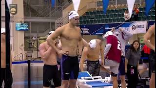 NCAA MEN’S SWIMMING : CALIFORNIA WINS 400 MEDLEY, LUCA URLANDO (UGA) MAKES FASTEST PERFORMANCE !