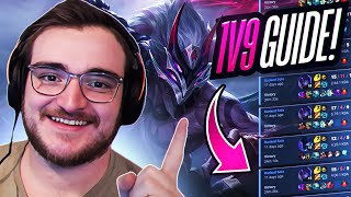 The ONLY 1v9 Guide You Will EVER Need: How To Conquer Any Elo 🏆 - Season 14