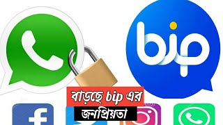 হোয়াটসঅ্যাপকে হারালো মুসলিম দেশের বিপ এপ! | bip app | WhatsApp | respect