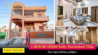 5 Room 30x60 Ultra Luxurious Villa in Jodhpur | Property in Jodhpur