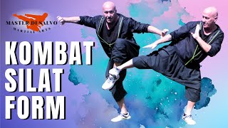 Pencak Silat. Kombat Silat Form. Self Defense. Indonesian Martial Art