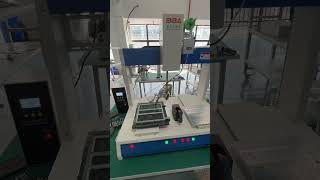 BBA benchtop Solder Machinery for long pins, universal robot, solder not sticking to tip