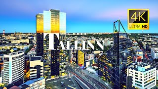 Tallinn, Estonia 🇪🇪 in 4K ULTRA HD 60FPS Video by Drone