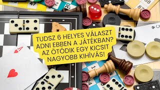 Tudsz 6 helyes választ adni ebben a játékban? Az ötödik egy kicsit nagyobb kihívás!