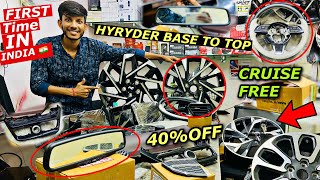 2024 TOYOTA HYRYDER BASE TO TOP MODIFIED WITH PRICE | TOYTA HYRYDER MODIFICATION | HYRYDER MODIFIED