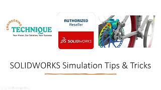 SOLIDWORKS Simulation Tips & Tricks | Engineering Technique