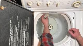 Agitator dogs replaced on Whirlpool / Kenmore 90 series washing machine